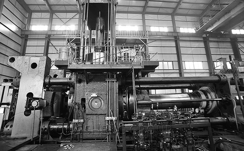 pressing for graphite electrodes shapes